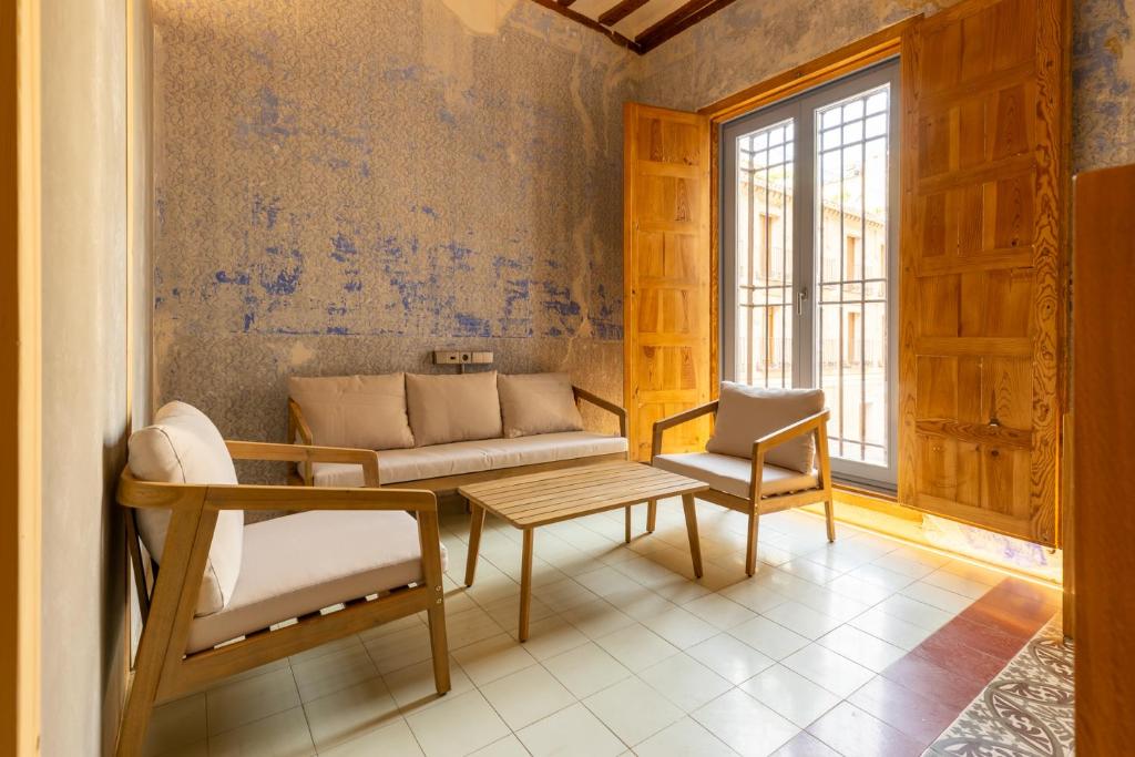 Posezení v ubytování Hotel Carlos V