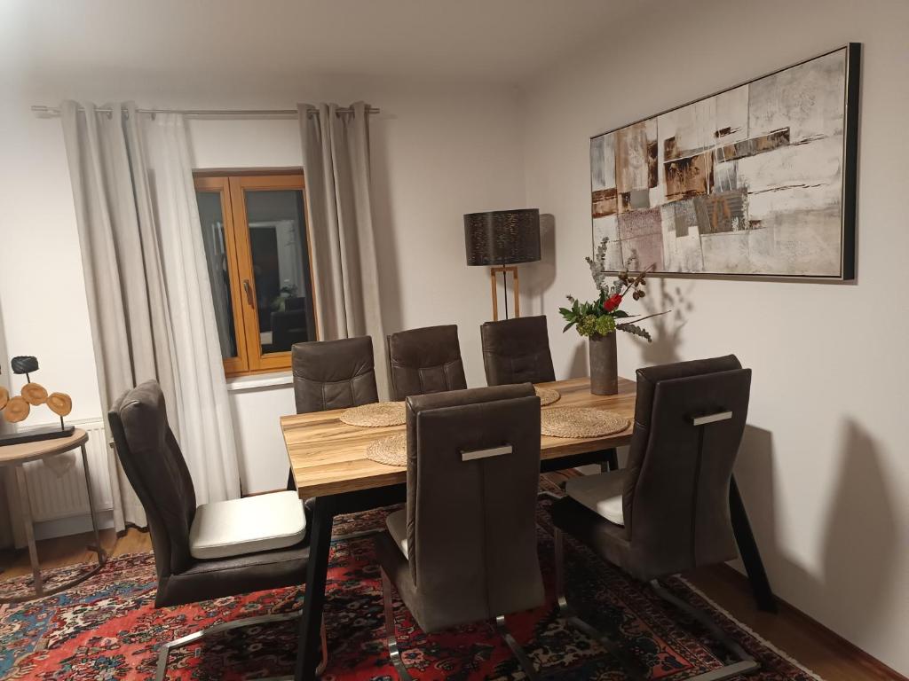 Posedenie v ubytovaní Ferienhaus Familie Zimmermann