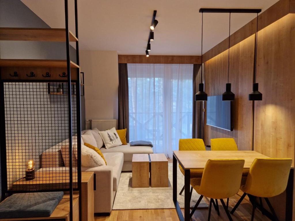 Posezení v ubytování Divči Casa