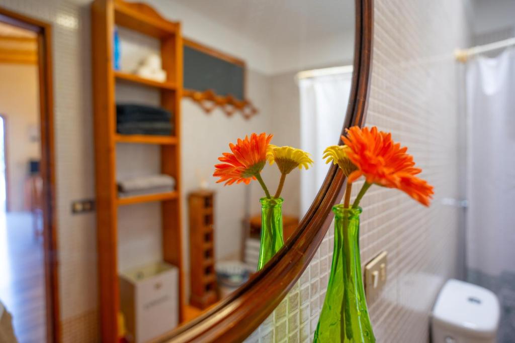 Koupelna v ubytování Casa Rural Buda Terra