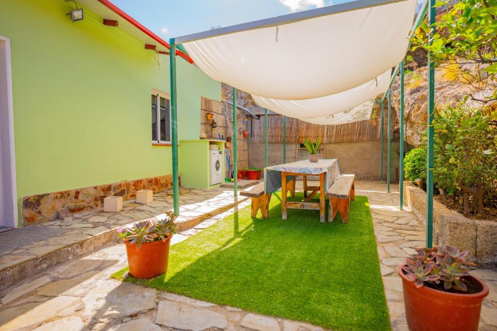 Zahrada ubytování Casa Rural Buda Terra