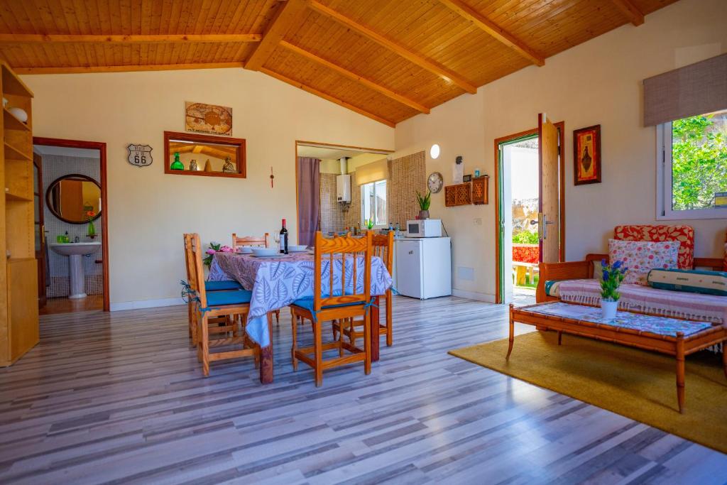 Posezení v ubytování Casa Rural Buda Terra