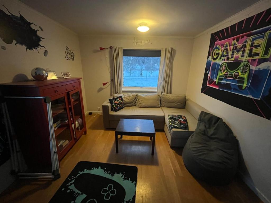 Posezení v ubytování Apartment