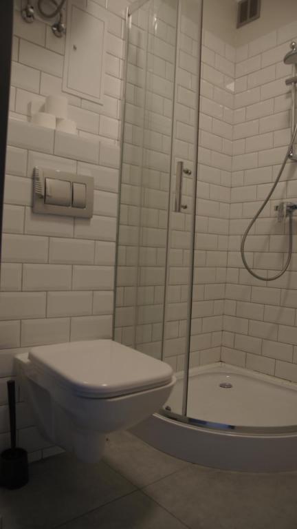 Koupelna v ubytování Mia Mia House