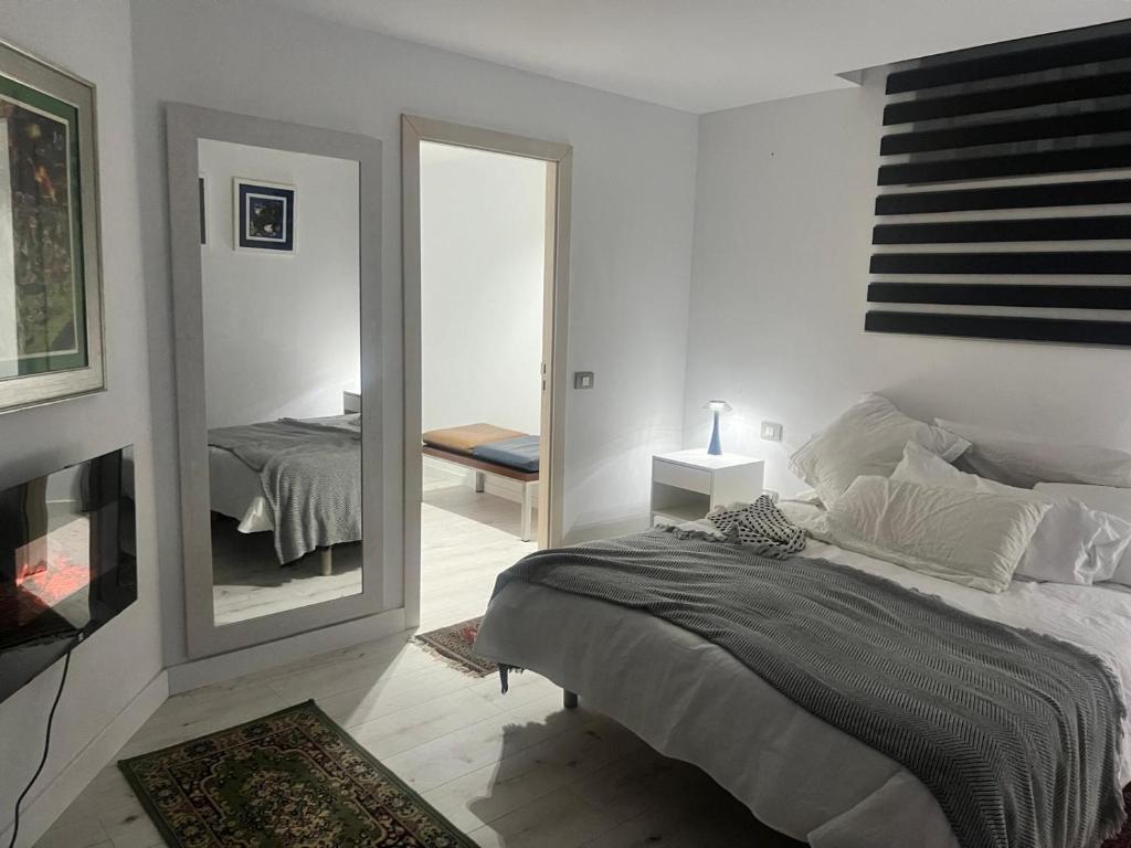 Postel nebo postele na pokoji v ubytování Loft la Matanza