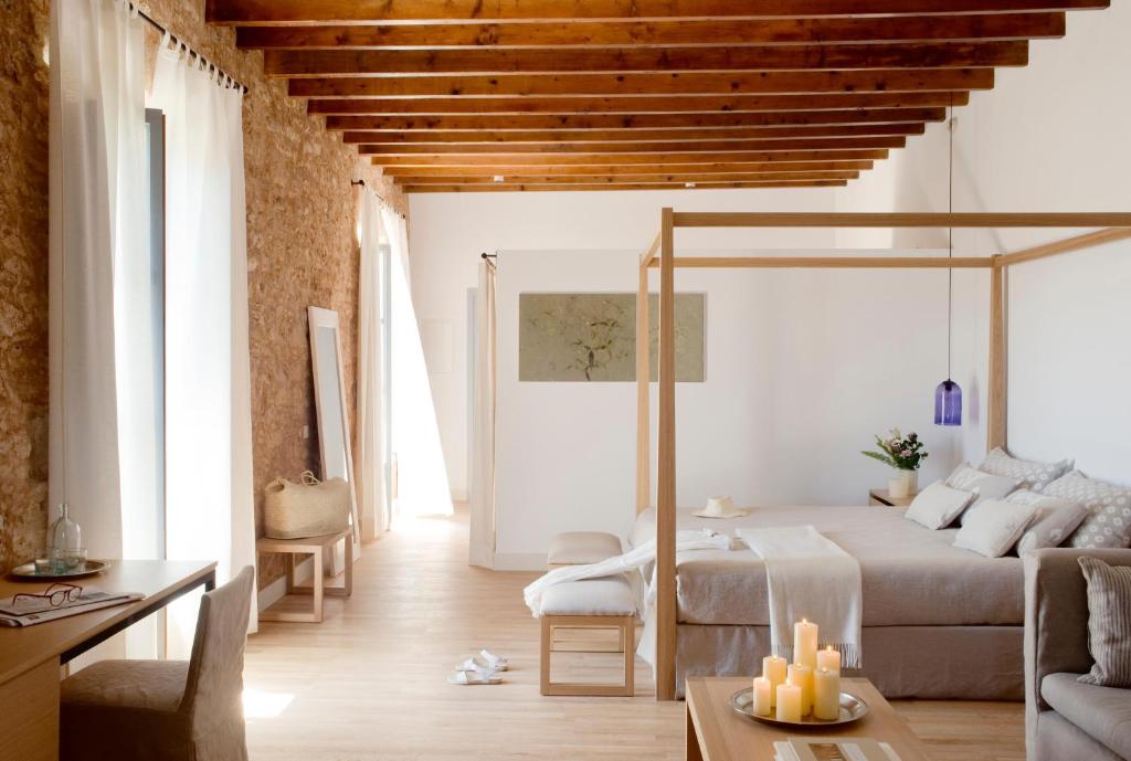 Posezení v ubytování Predi Son Jaumell Hotel Rural