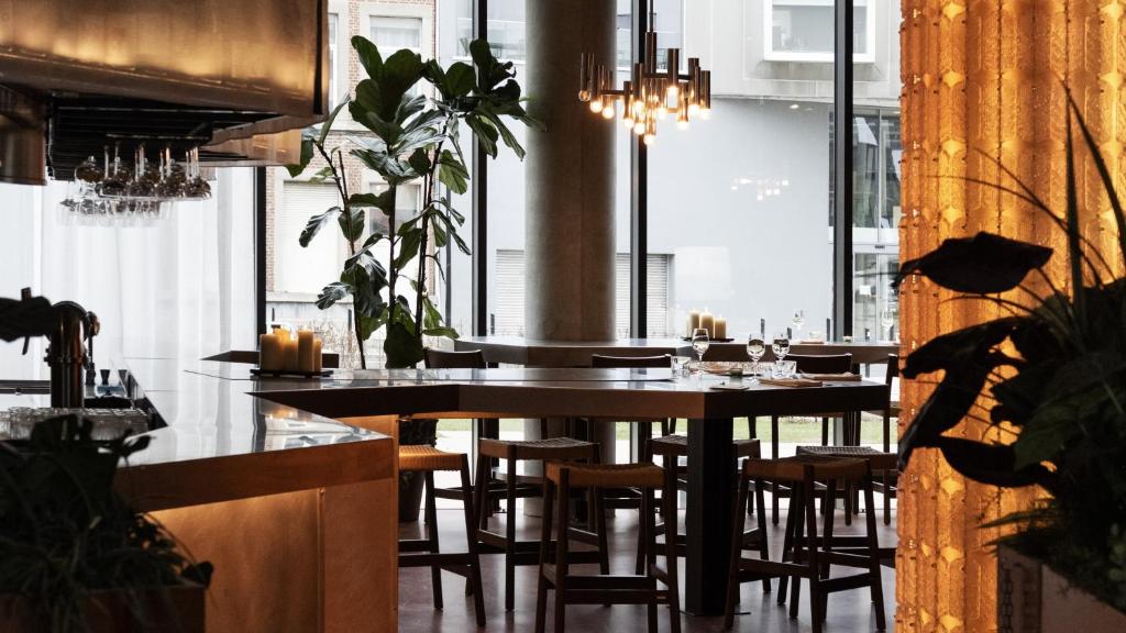 Restaurace v ubytování YUST Liege