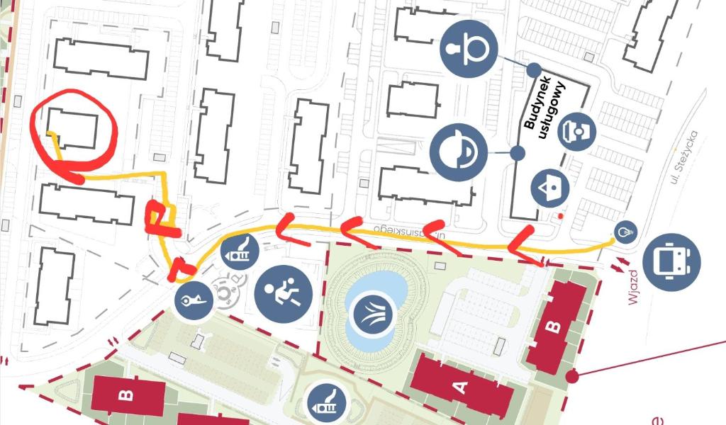 Mieszkanie 46m2 - 2 pokojowe z ogródkiem , WIFI , Bezpłatny parking nr 126, Szybkie połączenie z lotniskiem, autobus 120 - 11