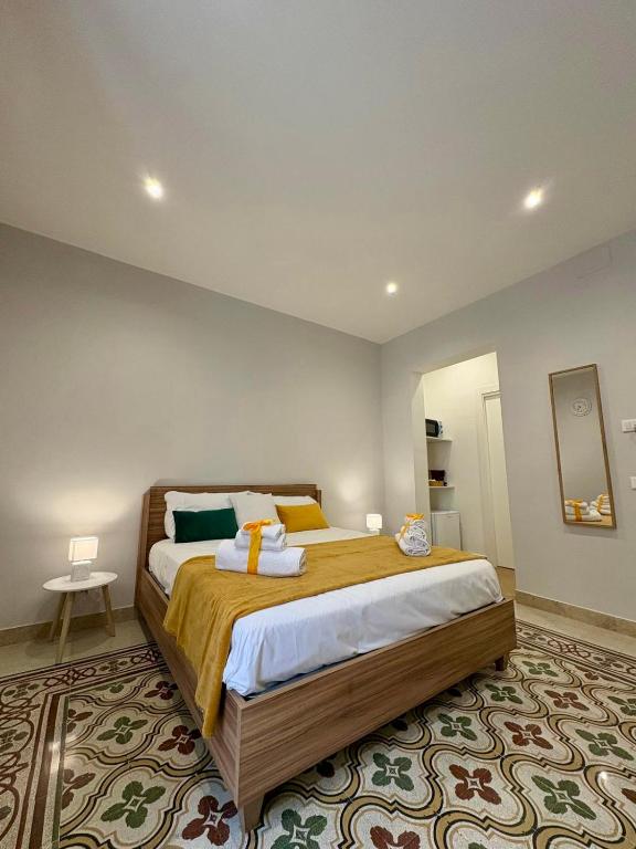 Letto o letti in una camera di Renda36