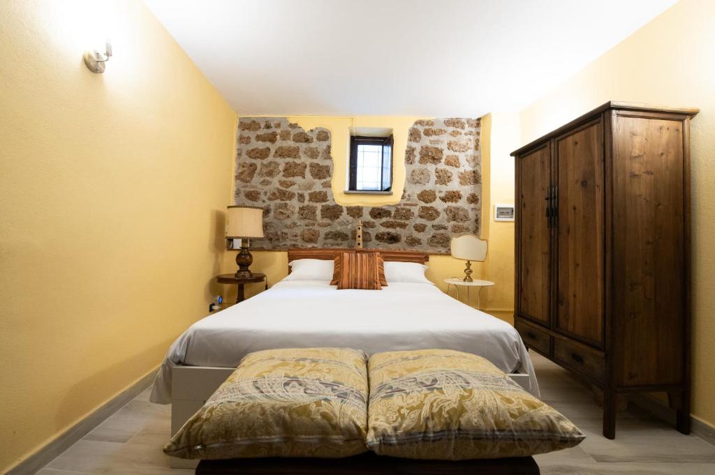Letto o letti in una camera di Lucky Home