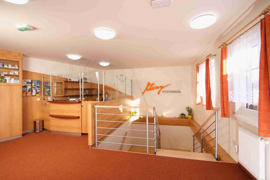 Istumisnurk majutusasutuses Hotel Emeran