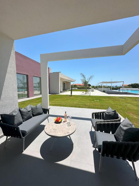 Posezení v ubytování SANTA MARINA RESORT