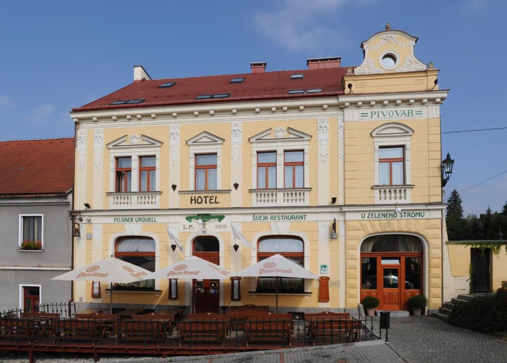 Budova, kde se hotel nachází