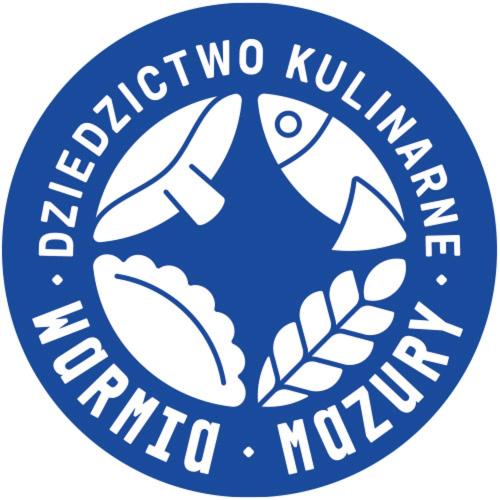 Certifikát, hodnocení, plakát nebo jiný dokument vystavený v ubytování Folwark Łuknajno nad Jeziorem Śniardwy Gospoda Dziedzictwo Kulinarne Warmia-Mazury