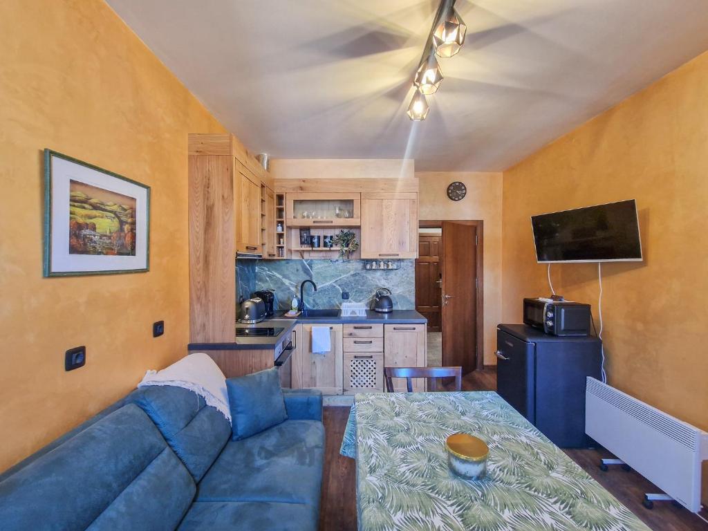 Kuchyň nebo kuchyňský kout v ubytování Fortuna Light Apartment