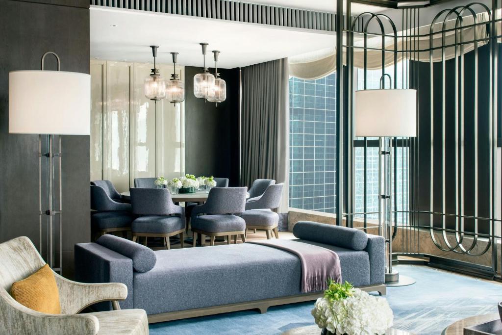 Posezení v ubytování The St. Regis Hong Kong