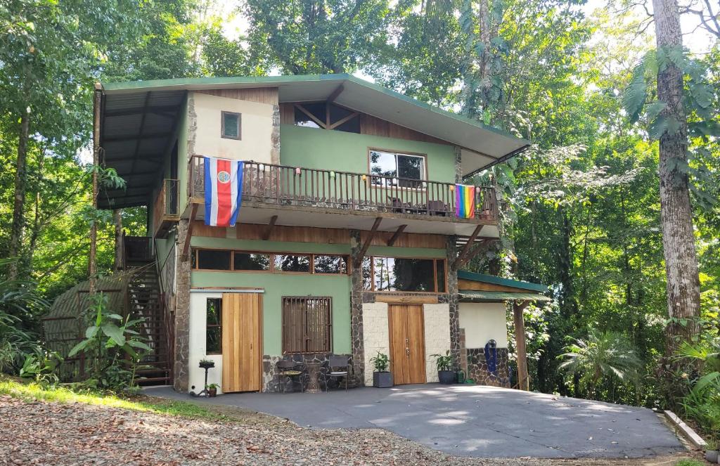 Budova, kde se penzion nachází