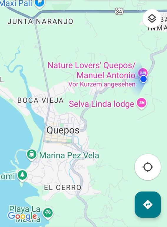 Fotografie z fotogalerie ubytování Nature Lovers Quepos v destinaci Quepos