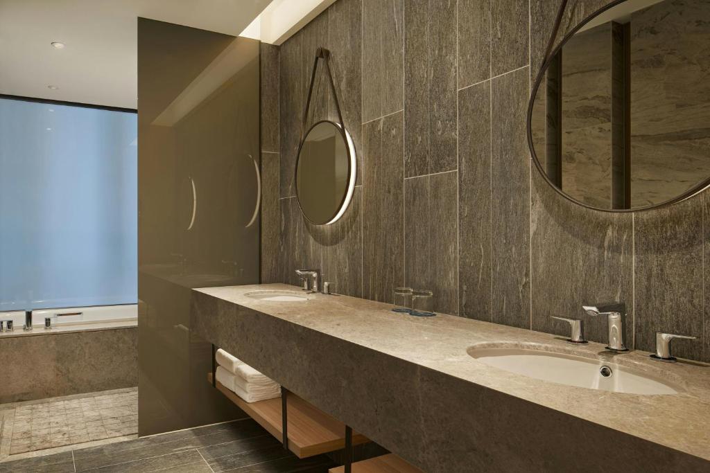 Koupelna v ubytování Four Points by Sheraton Linkou