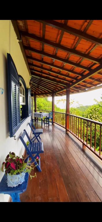 Balkón nebo terasa v ubytování Patyco House- Morro de São Paulo