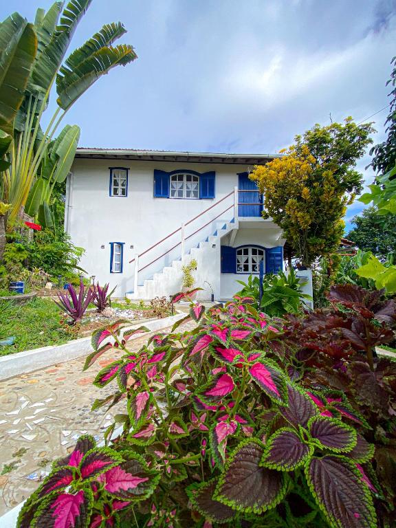 Zahrada ubytování Patyco House- Morro de São Paulo