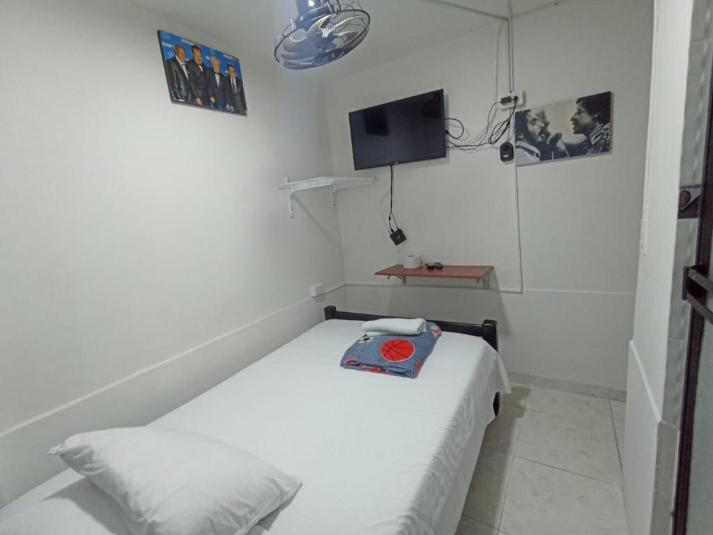 Postel nebo postele na pokoji v ubytování Hotel San Vicente