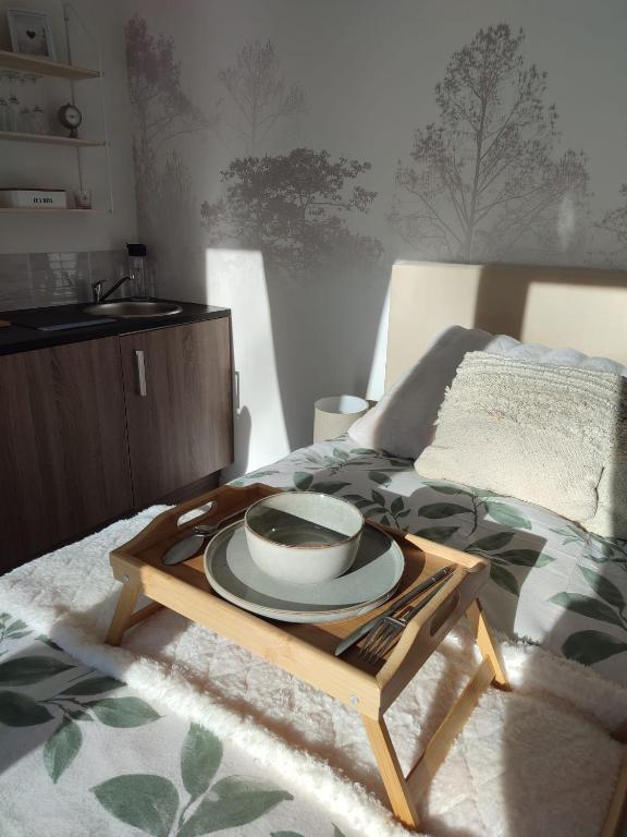 Posezení v ubytování L'Olivine Chambre d'hôtes