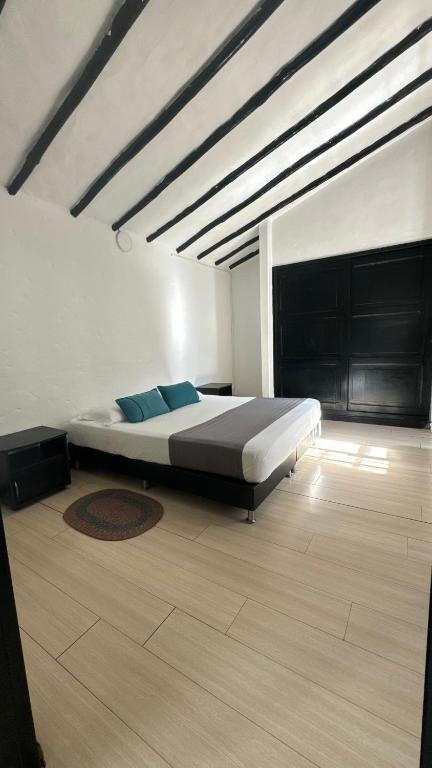 Postel nebo postele na pokoji v ubytování Hotel Premium Real