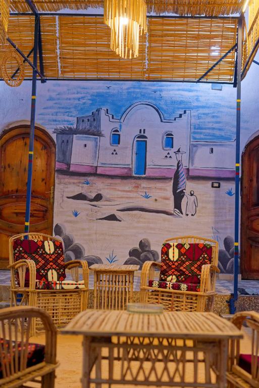 Posezení v ubytování Mostafa guesthouse