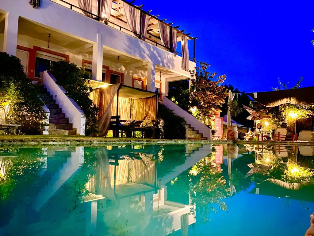The swimming pool at or close to Michaella's Maissonete at Rafaella Resort