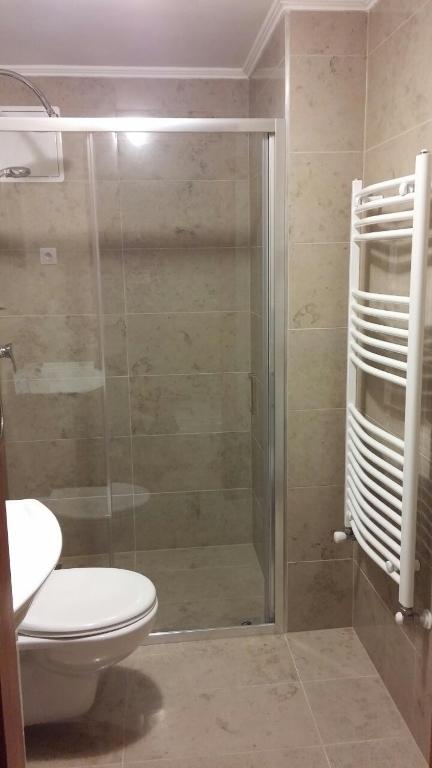 Kúpeľňa v ubytovaní Gyulai Brill Apartman