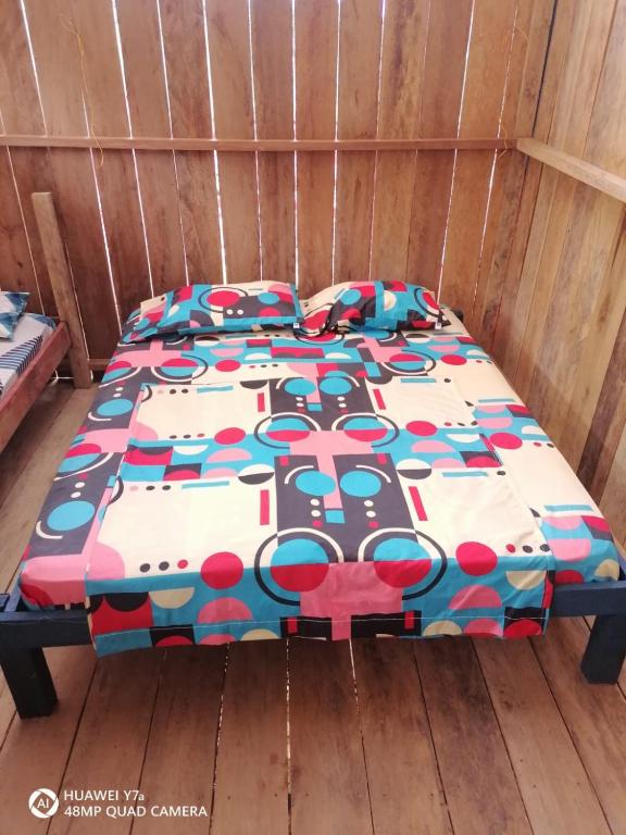 Postel nebo postele na pokoji v ubytování casa de tomas
