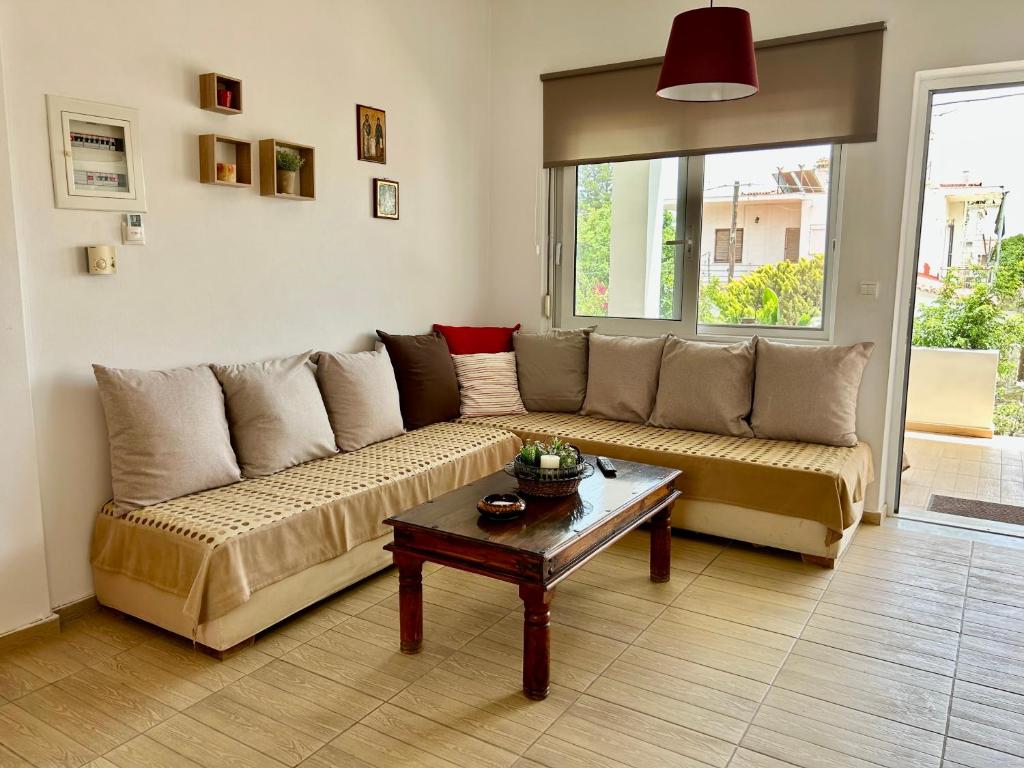 Posedenie v ubytovaní Rafaella's Maisonette at Rafaella Resort