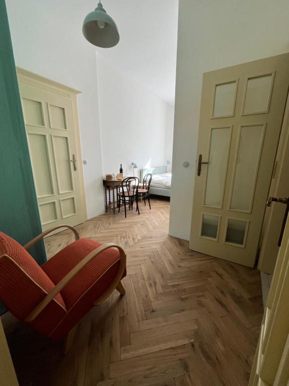 Posezení v ubytování Apartmány Naxarův dvůr