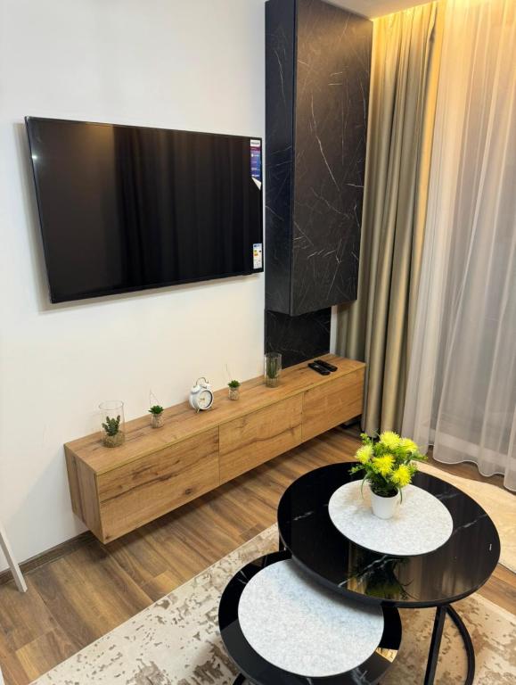 TV a/nebo společenská místnost v ubytování Royal Gold & Spa Kop