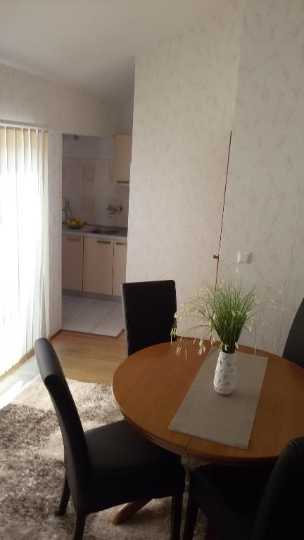 Kuchyň nebo kuchyňský kout v ubytování Apartments & Rooms Anita