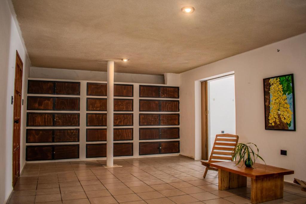 Un lugar para sentarse en Hostal 66