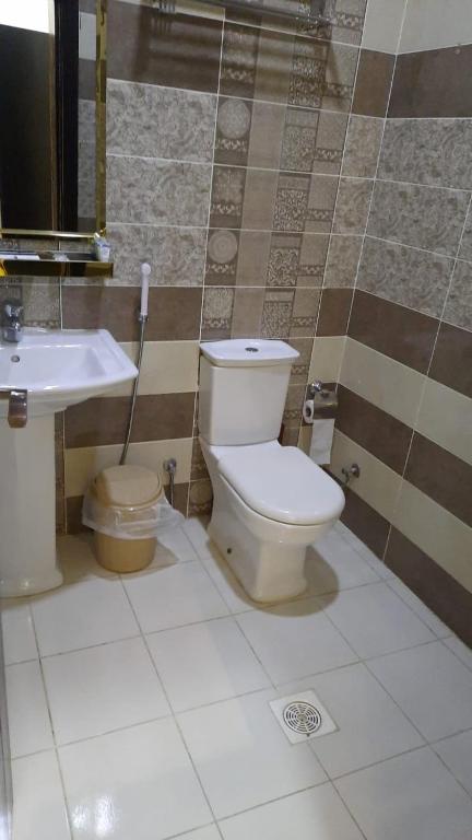 Koupelna v ubytování Arees Al Sharq Served Apartments