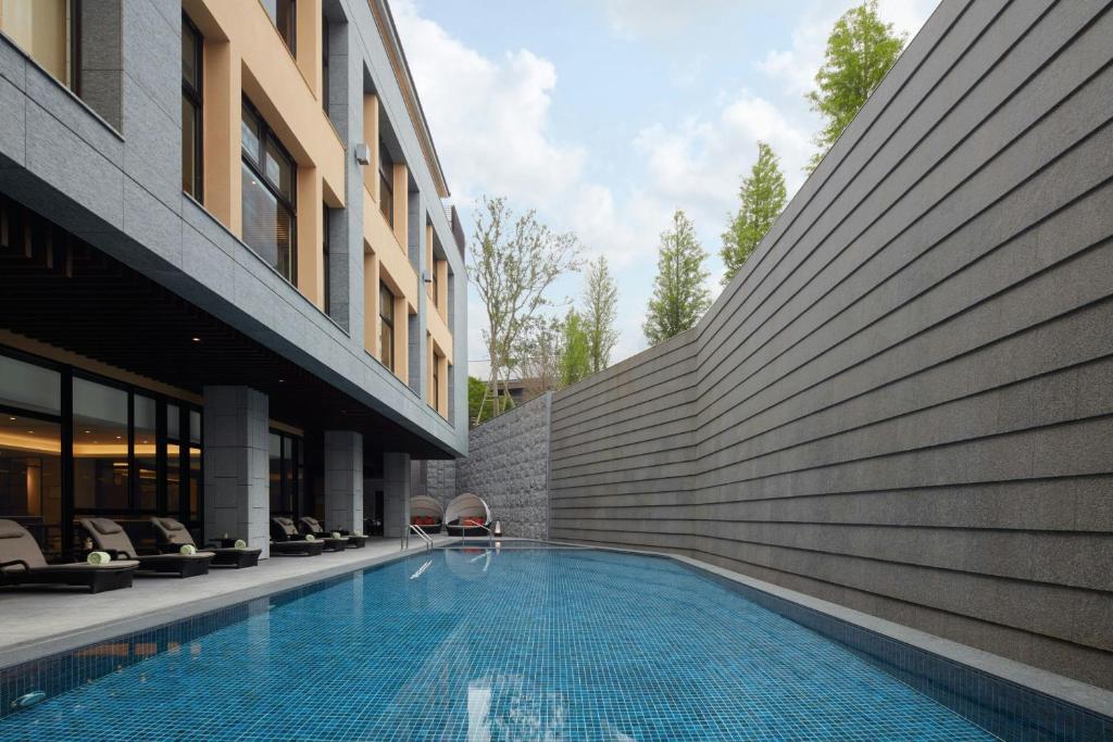 Bazén v ubytování The Westin Yilan Resort nebo v jeho okolí