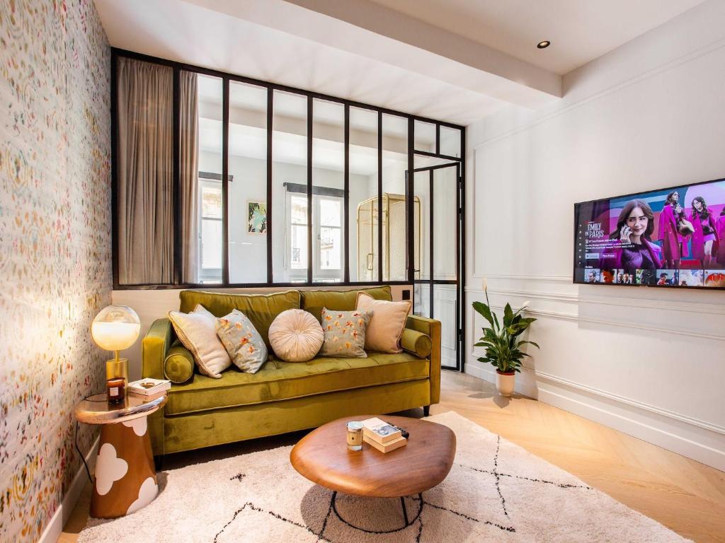 Photo de la galerie de l'établissement Magnificent 1BR 4P Apartment - Montorgueil 6, à Paris