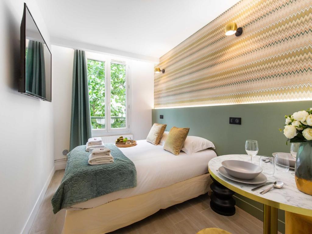 Photo de la galerie de l'établissement Peaceful studio in Beaugrenelle, à Paris