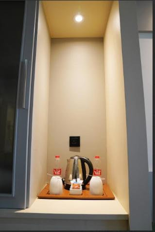 Kuchyň nebo kuchyňský kout v ubytování Abadi Suite Hotel & Tower
