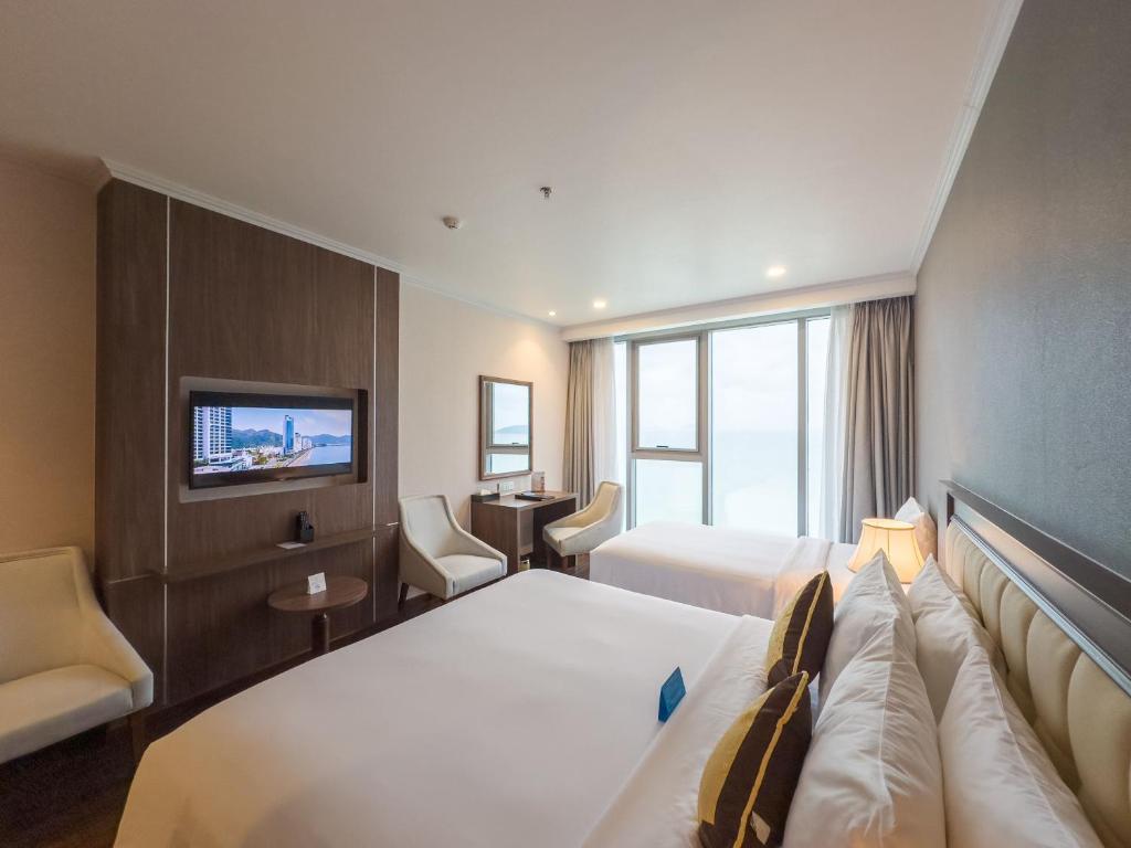 Phòng Deluxe 3 Người Nhìn Ra Biển
