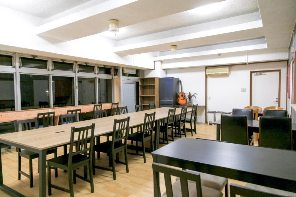 Restaurace v ubytování Hostel JAQ takamatsu