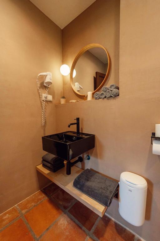 Koupelna v ubytování Hotel Taray Botanico