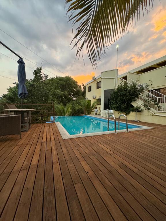 Bazén v ubytování Hotel Santa Lucía, Comayagua nebo v jeho okolí