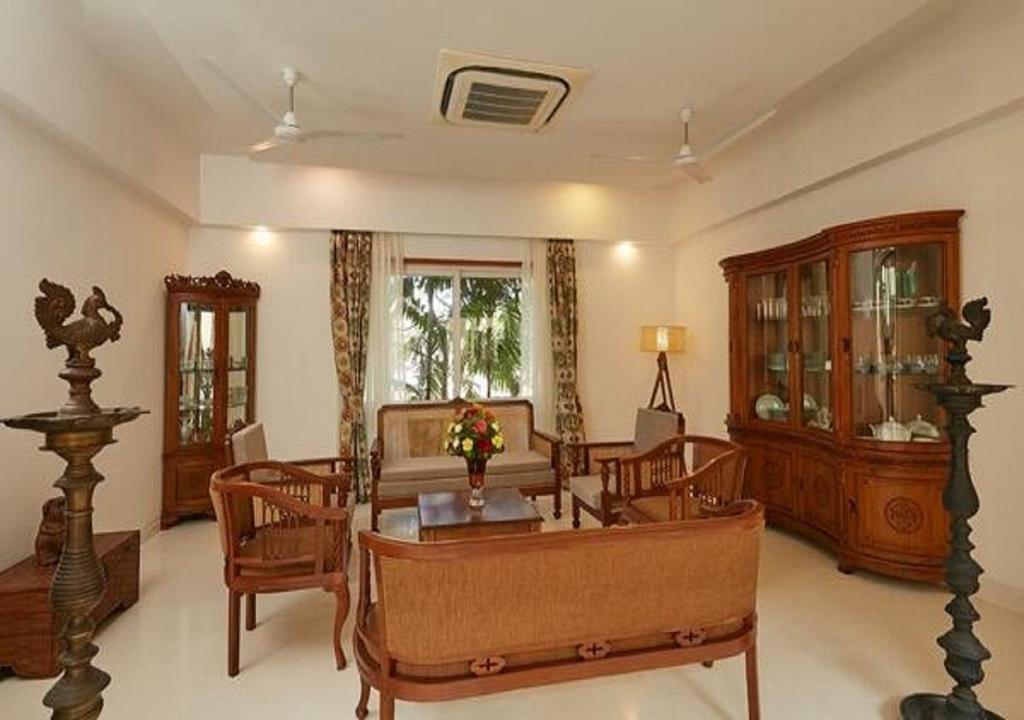 Posezení v ubytování Maroma Suites ECR