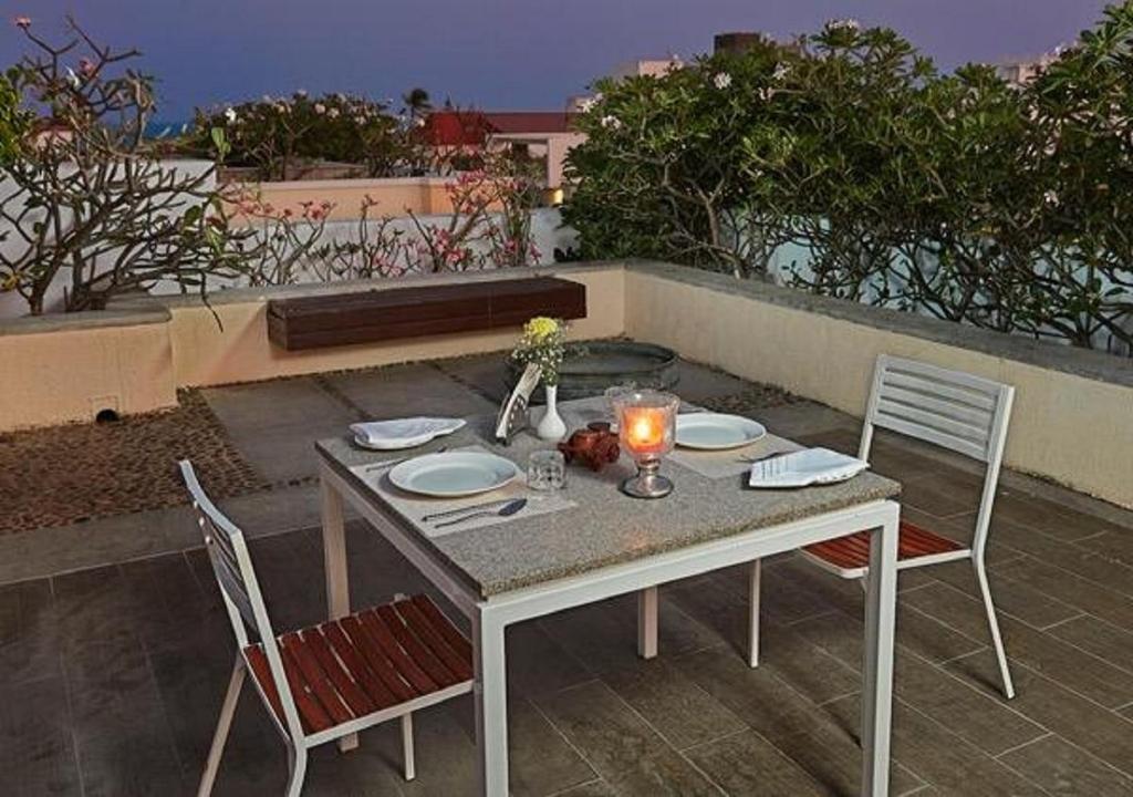 Balkón nebo terasa v ubytování Maroma Suites ECR