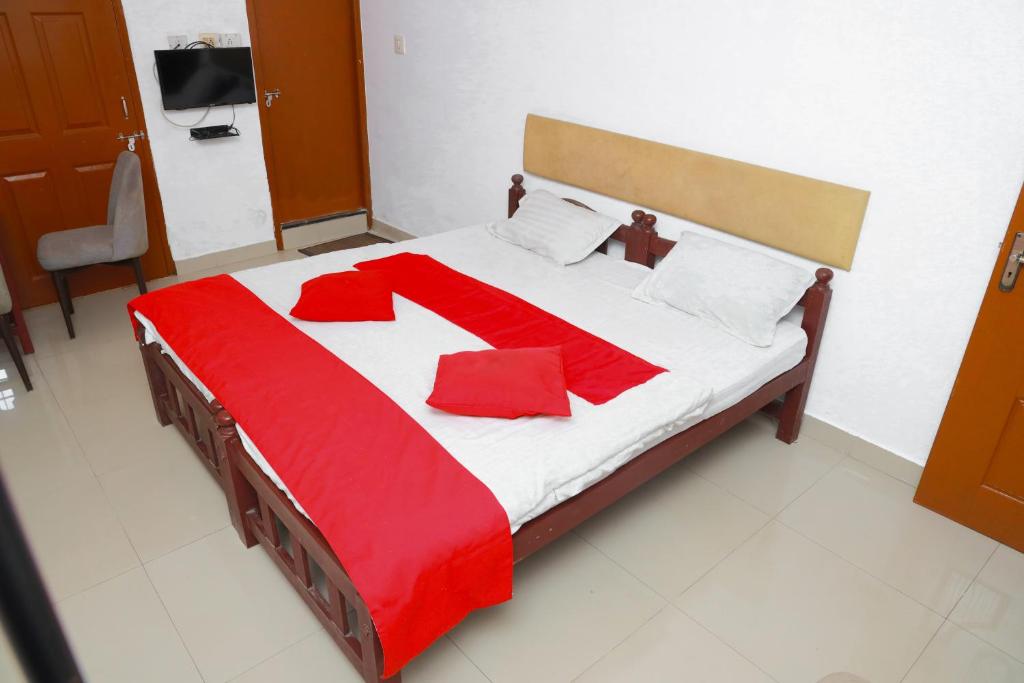 En eller flere senge i et værelse på Bright Residency