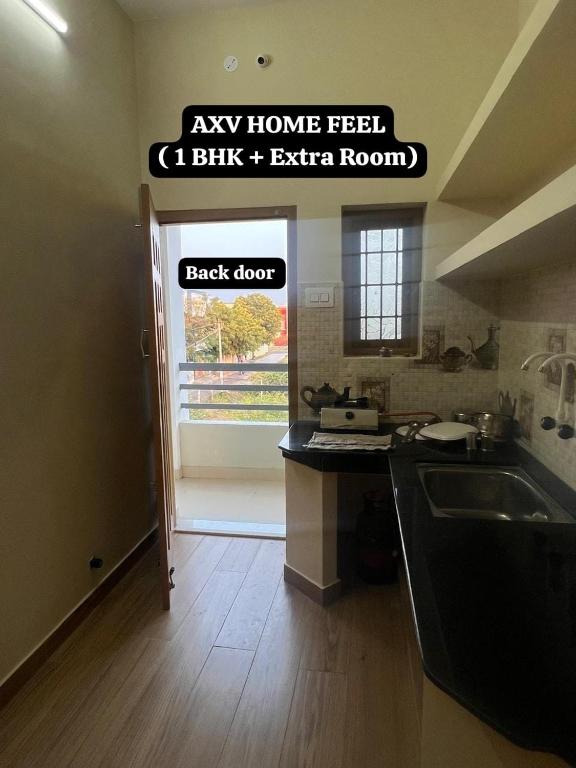Köök või kööginurk majutusasutuses Axv Home